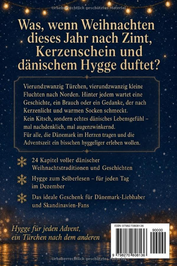 Dänemark Adventskalender: 24 Tage voller Hygge, Geschichten und dänischen Weihnachtstraditionen | Pe