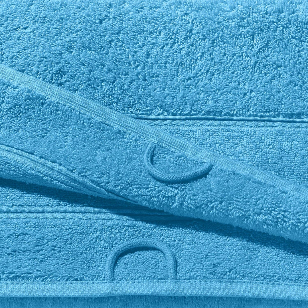 Erwin Müller Badetuch Karlsruhe 100% Baumwolle helltürkis Grösse 100x150 cm - extrem saugstark, leic