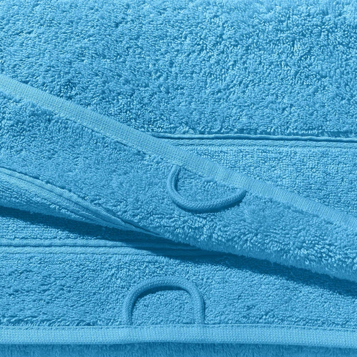 Erwin Müller Badetuch Karlsruhe 100% Baumwolle helltürkis Grösse 100x150 cm - extrem saugstark, leic