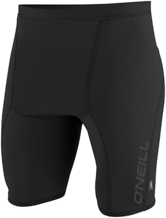 O';Neill Thermo-X Thermo-Segeln Bootfahren Wassersport Shorts Schwarz - Easy Stretch Thermofutter Sc