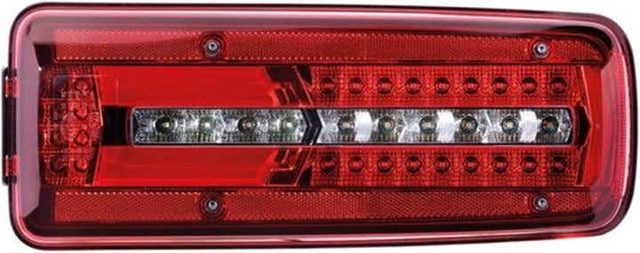 HELLA - Heckleuchte - Truck Full LED - LED - 24V - 2VP 012 381-051 Standard Ausführung links seitlic