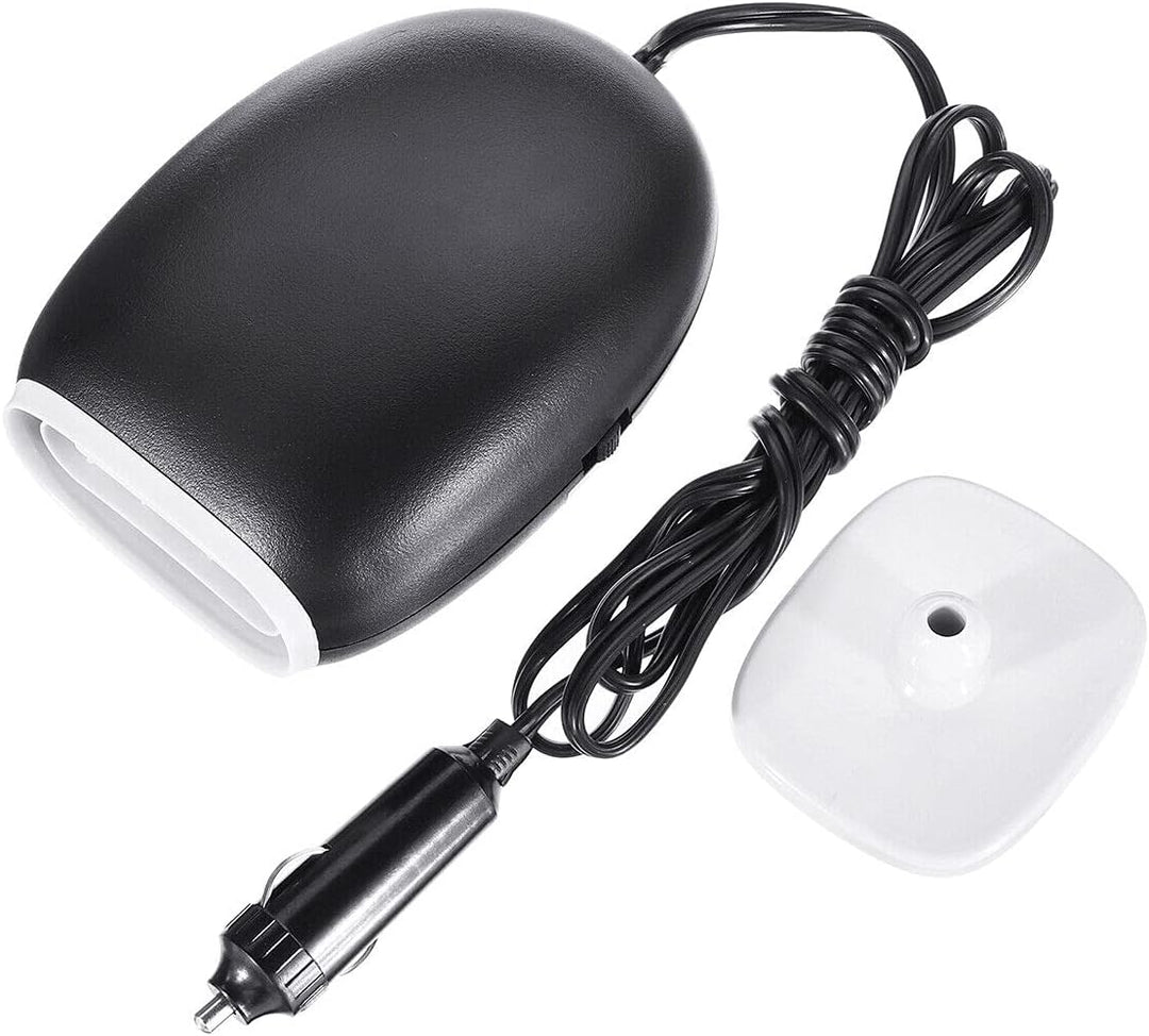 Auto-Heizlüfter, TOTMOX 12V 2-in-1 Auto-Zigarettenanzünder-Heizlüfter Defroster Demister
