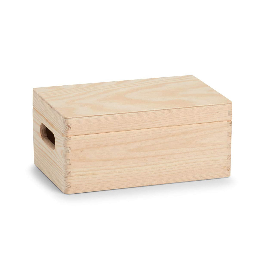 Zeller 13150 Allzweckkiste mit Deckel, Nadelholz 30 x 20 x 15 cm Sonstige ca. 30 x 20 x 14 cm, Sonst