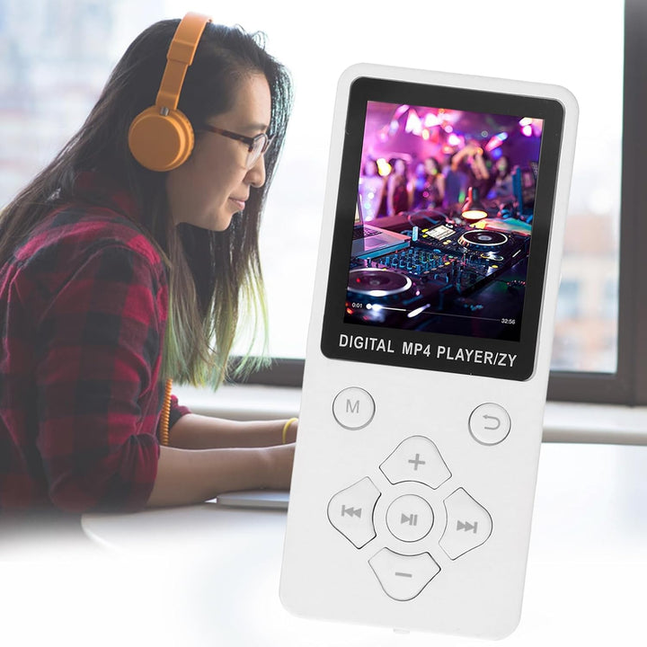 MP3-Player mit Bluetooth, HiFi-Sound, 1,8-Zoll-Bildschirm, Tragbarer Musik-Player, Digitaler Audio-P