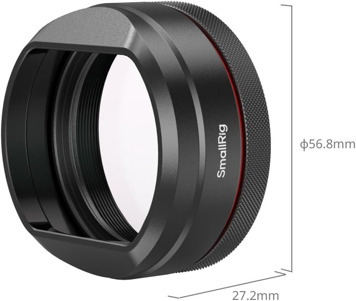 SMALLRIG UV-Filter mit Gegenlichtblende für FUJIFILM X100VI / X100V, UV-Filter mit 99% Lichtdurchläs