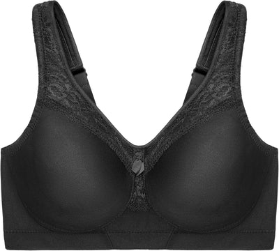 Glamorise Damen Full Coverage Bra 105E Schwarz, 105E Schwarz