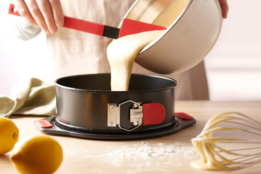 Woll Bakeware Springform Ø 26 cm, mit auslaufsicherem Boden, Schnellverriegelung und hitzebeständige