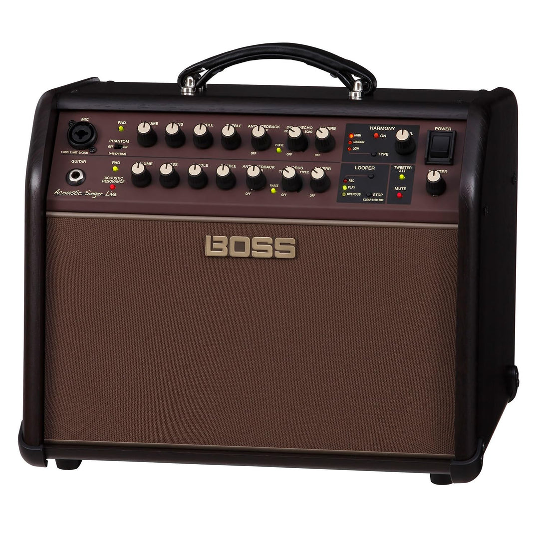 BOSS ACS-Live Akustikverstärker, Gitarrenkanal mit Acoustic Resonance Funktion, ACS-LIVE