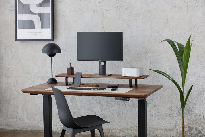 Oakywood Dual-Monitorständer für 2 PCs – Zubehör – Computer-, Büro- und Heimschreibtisch-Organizer-Z