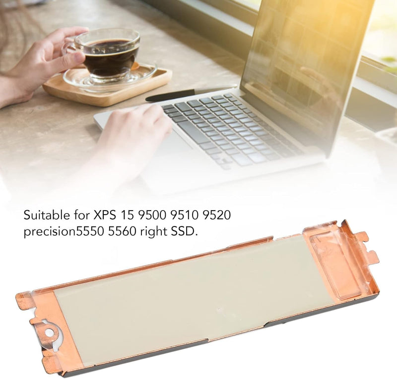 M.2 SSD Kühlkörperabdeckung, Solid State Laufwerkkühlung für XPS 15 9500 9510 9520 Precision5550 556