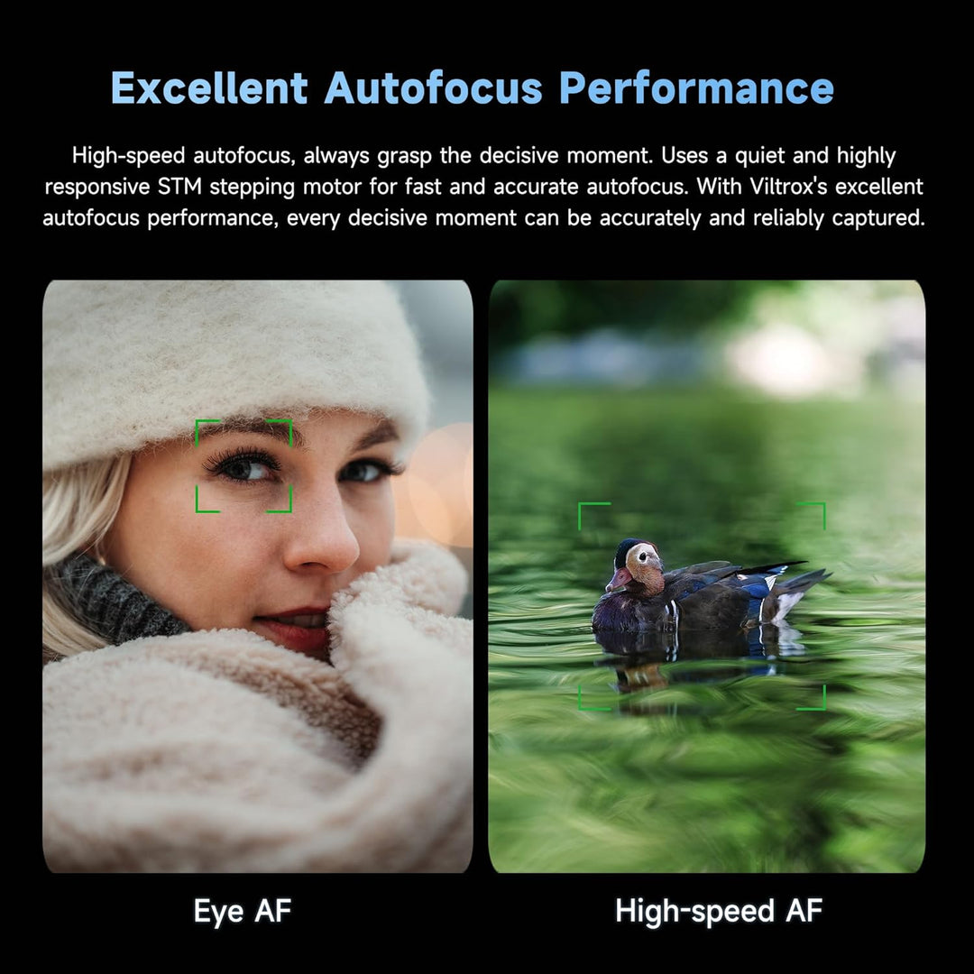 VILTROX 75mm f/1.2 XF-Objektiv für Fuji-X-Mount, F1.2 Weitwinkel-APS-C-Festbrennweitenobjektiv für F