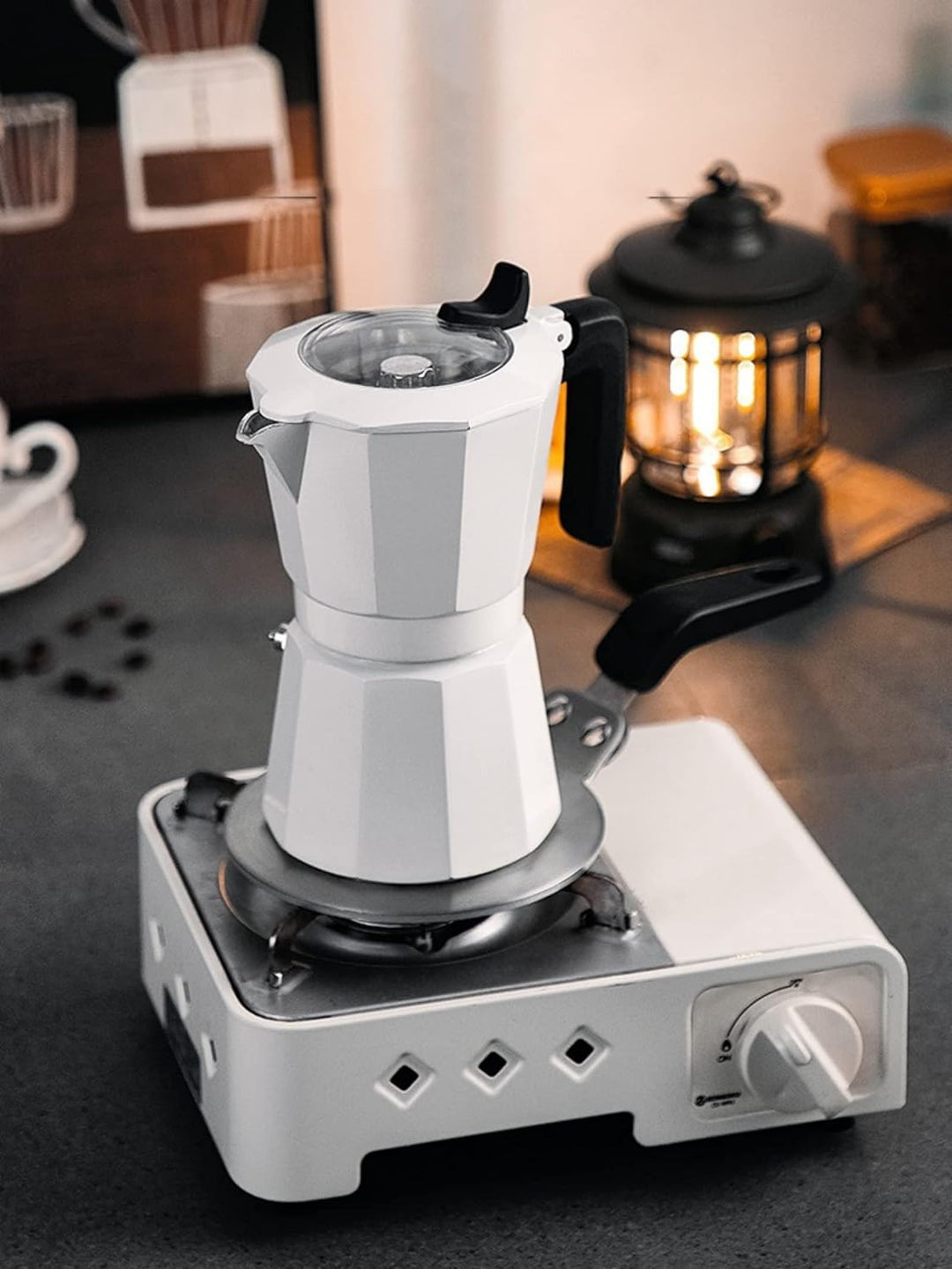 NISPOTDOR Wärme-Induktions-Diffusorplatte, Edelstahl, Wärme-Diffusor, Kochen, Induktion, Adapter, Si
