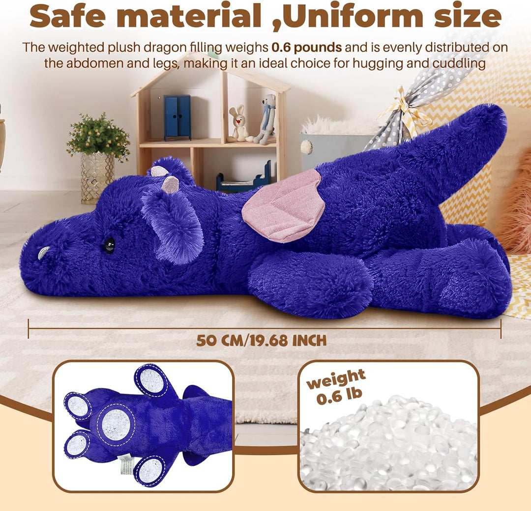 Gisqis Drache Kuscheltier Kawaii 48cm Gewicht Drachen Kuscheltier Dragon Stofftier Plushie Plüschtie