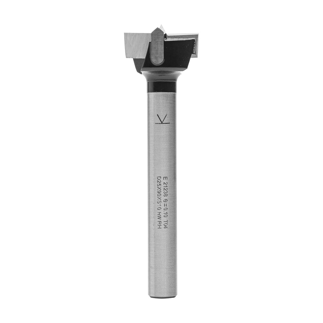 ENT 21238 Zylinderkopfbohrer HW, Schaft (S) 10 mm, Durchmesser (D) 25 mm, L 90 mm D=25 / L=90, D=25