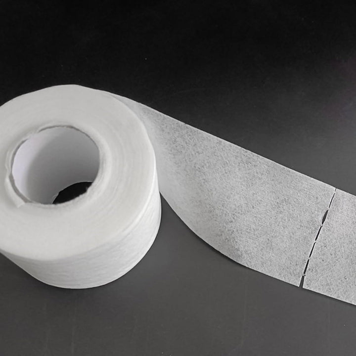 Halskrause Friseur aus Vliesstoff, 10 Rollen 500 Blatt, Friseur Halskrause Papier, Friseur Kreppband