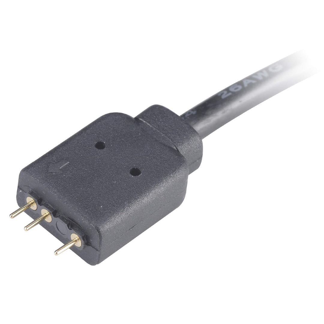 Akasa Adressierbarer RGB LED Verlängerungskabel, 1 zu 3 aRGB LED Y Verteiler Kabel, 3 Pin Anschluss,