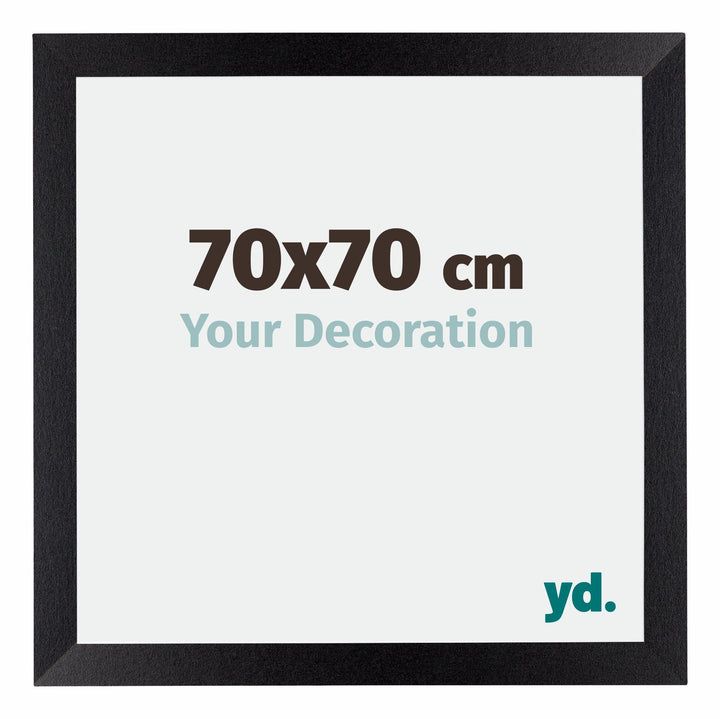 yd. Your Decoration - Bilderrahmen 70x70 cm - Bilderrahmen aus MDF mit Acrylglas - Antireflex - Ausg
