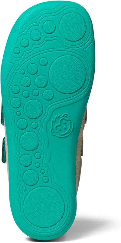 Affenzahn Barfussschuh Leder Buddy mit Klettverschluss Weich rutschfest Flexibel Reflektierend für J
