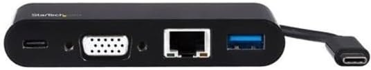 StarTech.com USB-C VGA Multiport Adapter - Power Delivery (60W) - USB 3.0 - Gigabit Ethernet - USB C
