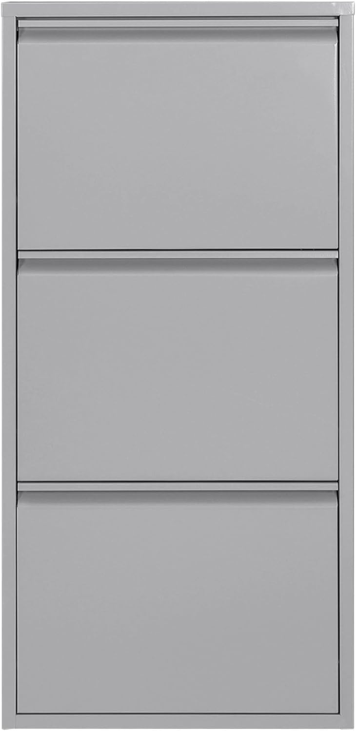 Betten-ABC Schuhschrank Amelie, modern, robust und platzsparend, aus pflegeleichtem Metall