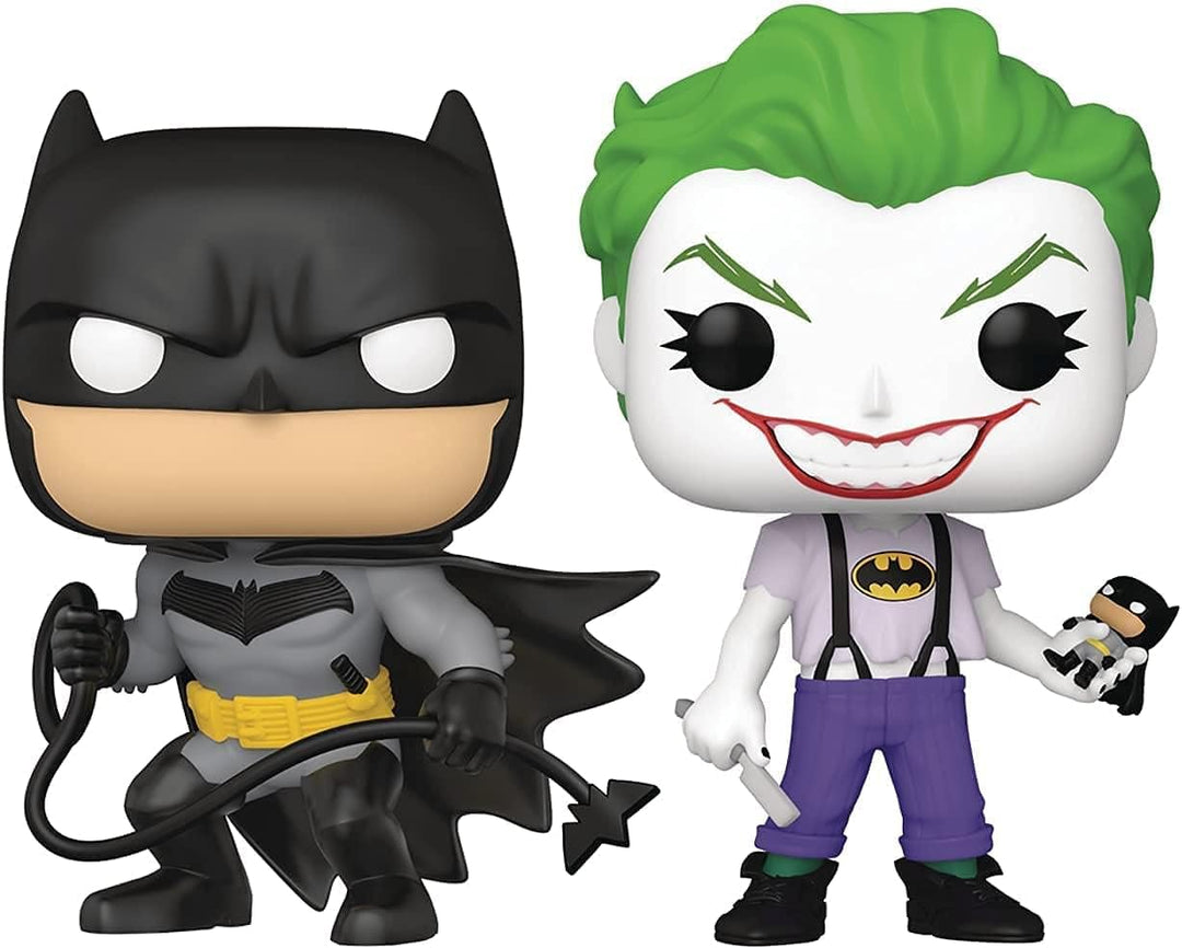 dc comics 56117 Pop DC Heroes White Knight: Batman & Joker PVC-Figur, Einfarbig, Mehrfarbig, One Siz