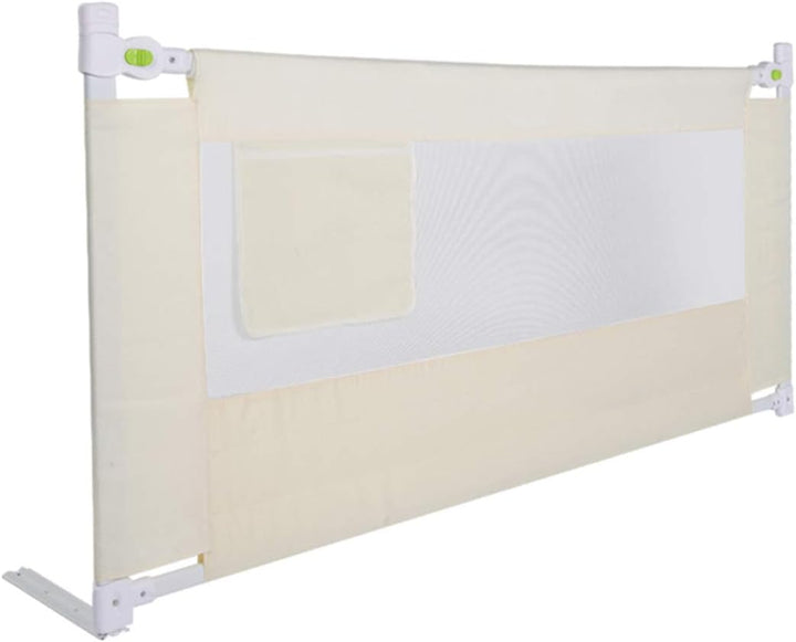 Bettgitter, 180cm Bettschutzgitter für kinder, Klappbares Bettschutzgitter, Kinder Bettgitter für Fa