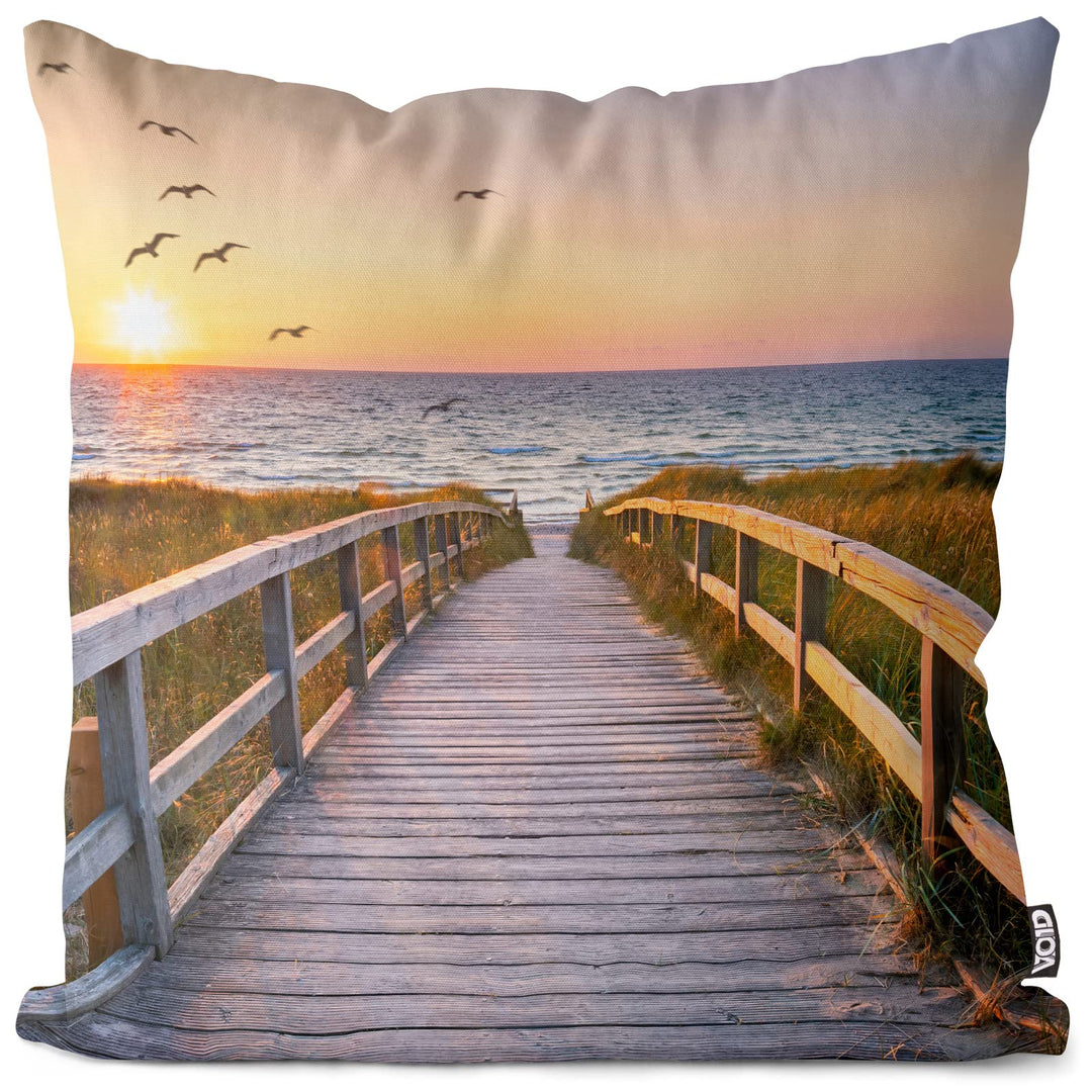 VOID Sylt Düne Kissenbezug Kissenhülle Sofakissen Kissen Deko Outdoor-Kissen Dekokissen, Kissen Grös