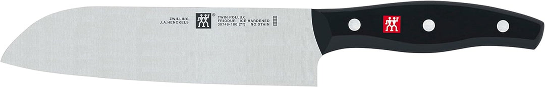 Zwilling 1001381 Santokumesser, Klingenlänge: 18 cm, Grosses Klingenblatt, Rostfreier Spezialstahl/K
