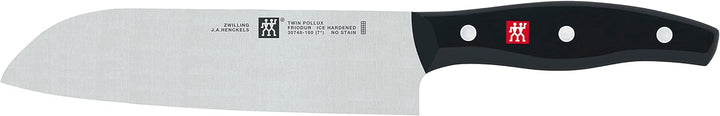 Zwilling 1001381 Santokumesser, Klingenlänge: 18 cm, Grosses Klingenblatt, Rostfreier Spezialstahl/K