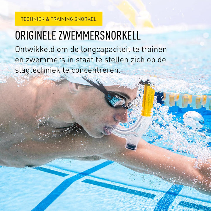 Finis Snorkel Jr Swimmers, gelb, one Size