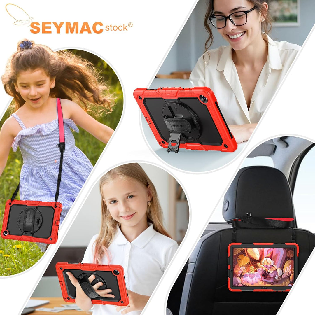 SEYMAC stock Hülle für Samsung Galaxy Tab A11+ Plus/A9+ Plus 11 Zoll 2025/2023, Stossfeste Hülle mit