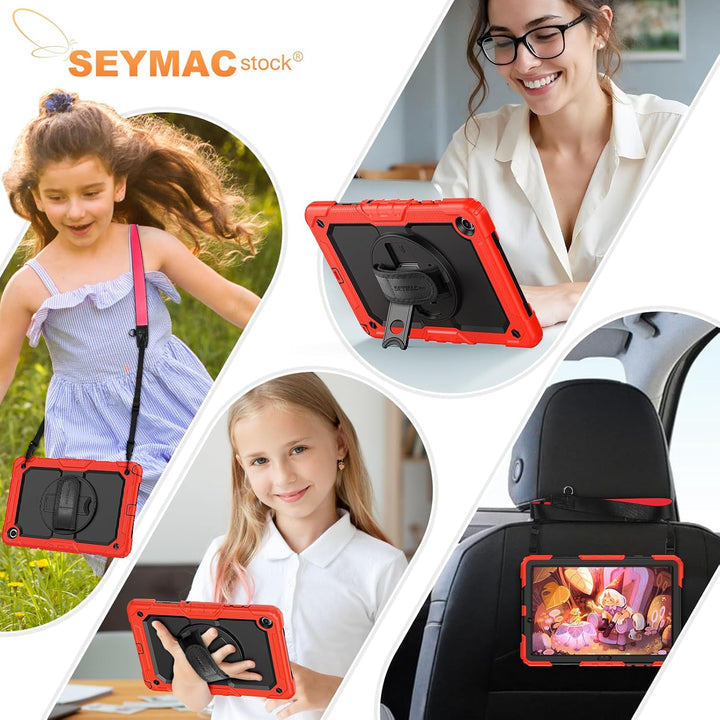 SEYMAC stock Hülle für Samsung Galaxy Tab A11+ Plus/A9+ Plus 11 Zoll 2025/2023, Stossfeste Hülle mit