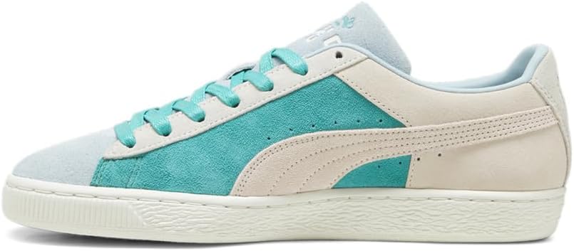 Puma Unisex Suede Classic + Sneaker 42 EU Beige Grün Grau, 42 EU Beige Grün Grau