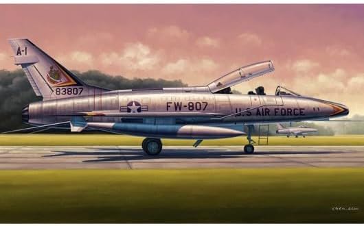 Trumpeter 02840 Modellbausatz F-100F Super Sabre