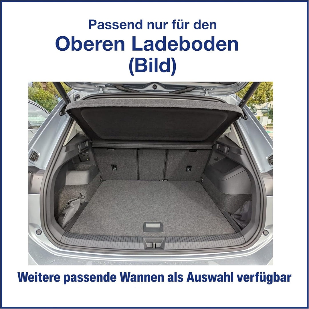 ELMASLINE 3D Gummi Kofferraumwanne für VW TIGUAN (II) 2 2016-2025 Standard Ladeboden (AD1) | Kofferr