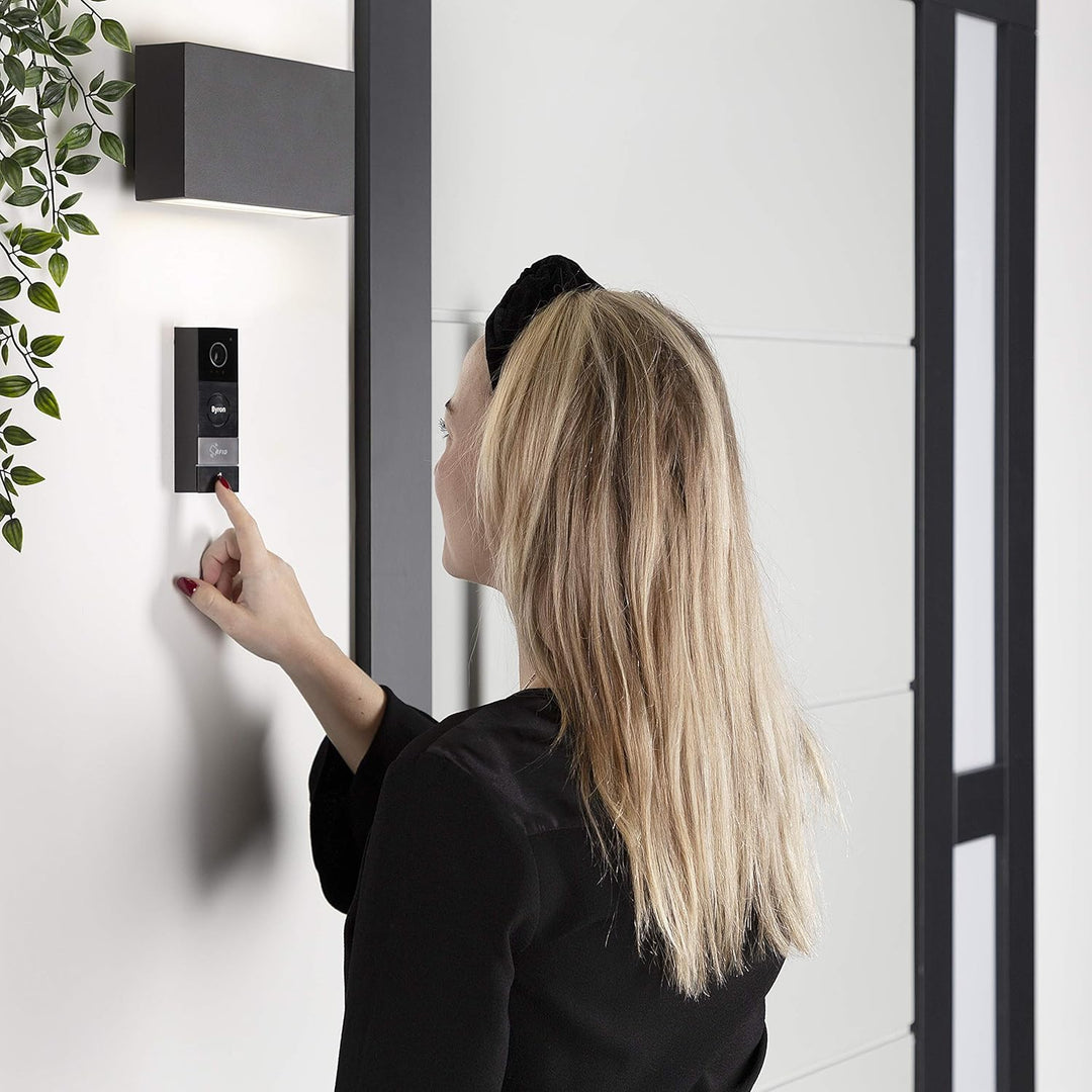 Byron DIC-23312 WiFi Video Türgegensprechanlage mit 7" Touchscreen-Display, RFID Tags & Aufzeichnung
