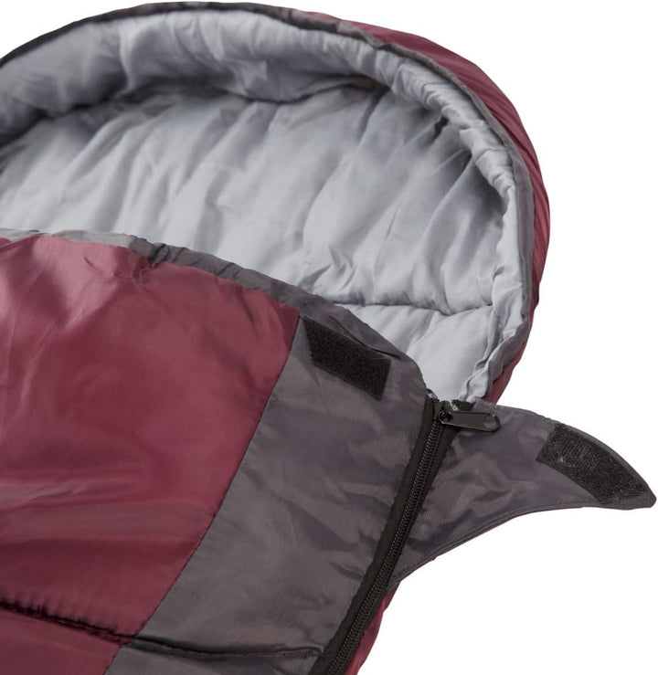 Trespass Doze DREI Jahreszeiten Schlafsack Mit Zweiwegereissverschluss 230cm X 85cm X 55cm EACH Blac
