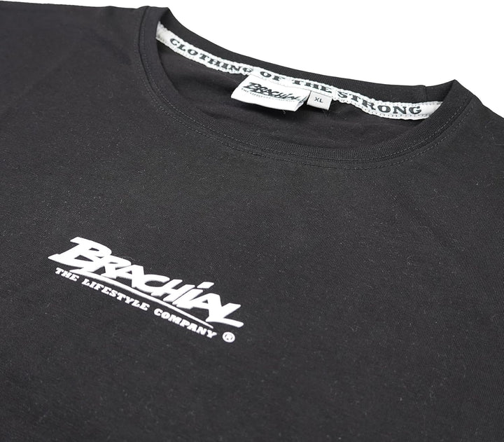 Brachial Premium Herren T-Shirt Middle Regular-Fit - für Freizeit Bodybuilding Workout Gym Kraftspor