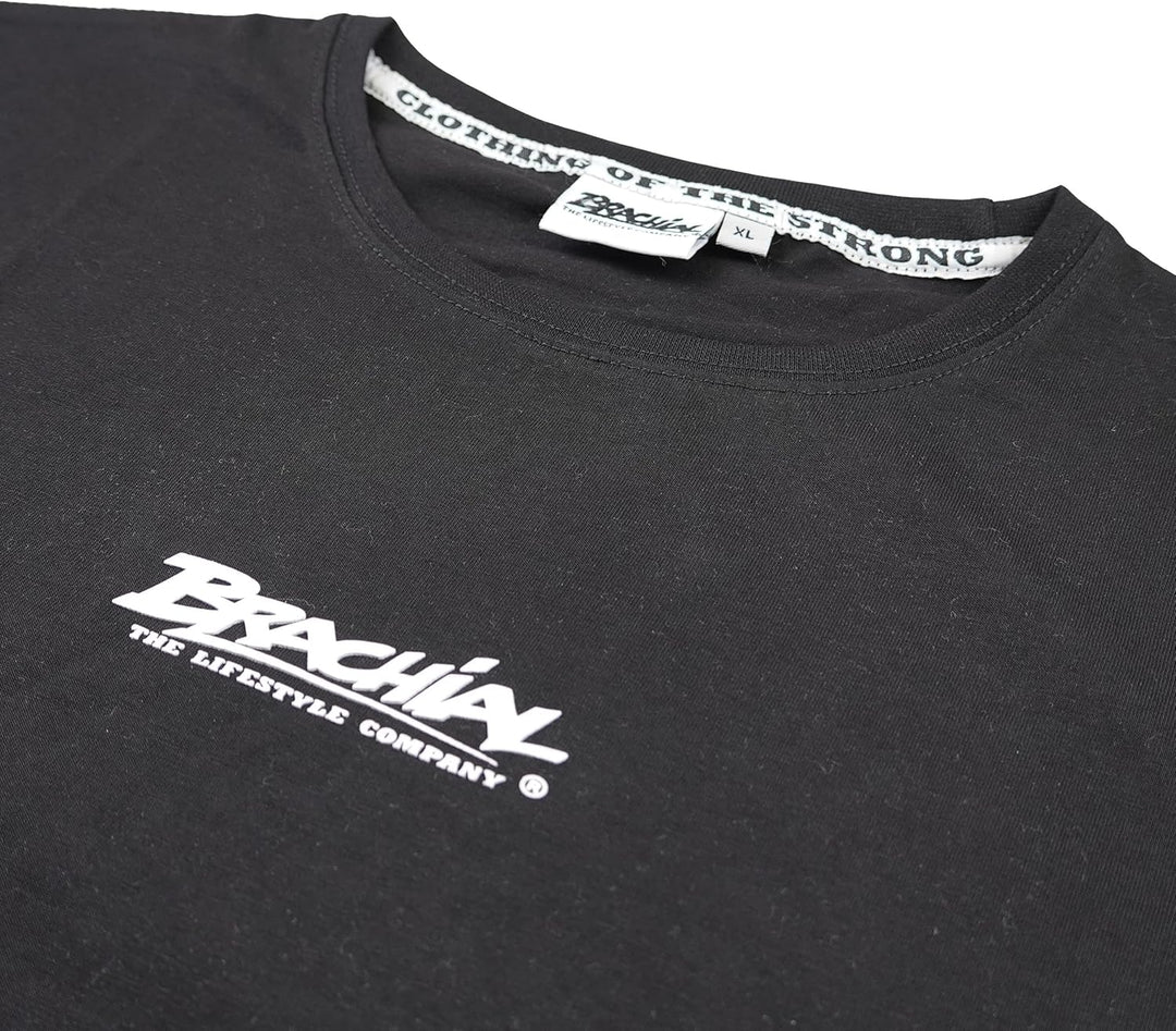 Brachial Premium Herren T-Shirt Middle Regular-Fit - für Freizeit Bodybuilding Workout Gym Kraftspor