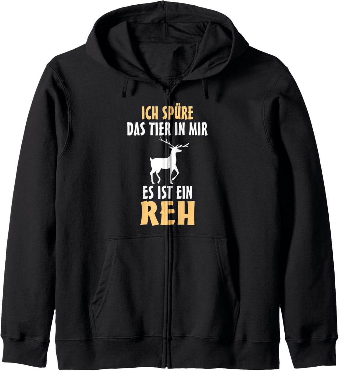 Waldbewohner Wald Reh Kapuzenjacke