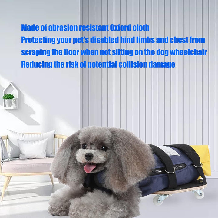 Hundeschleppsack, Oxford-Stoff, Hund, Katze, Hinterbeine, Rollstuhl, Indoor-Hunderollstuhl, Alternat