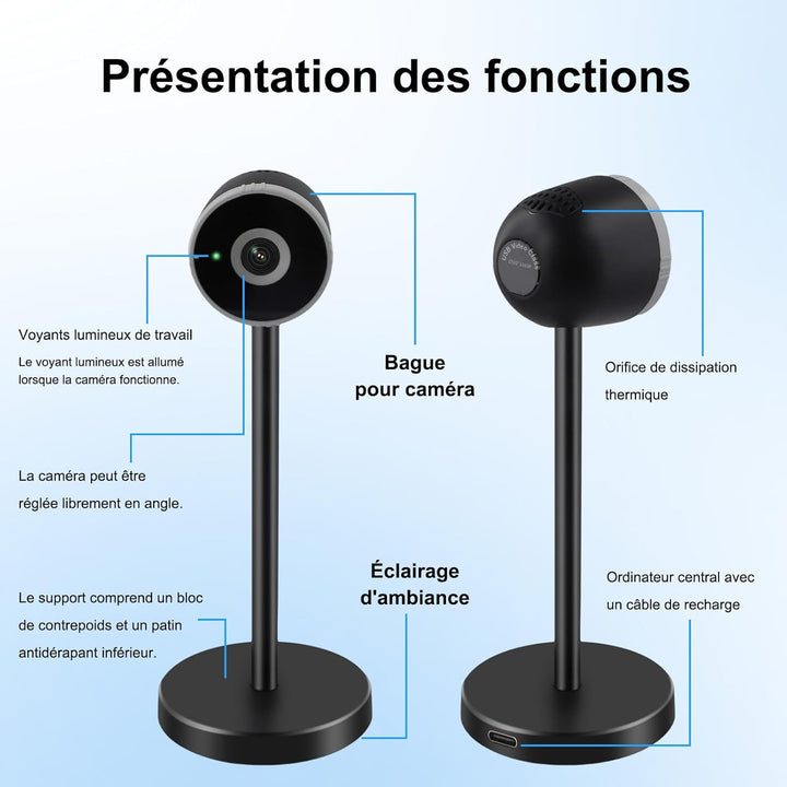 1080P HD Webcam für Nintendo Switch 2, Kamera für Nintendo Switch 2 (2025) Privatsphäre Schiebeobjek