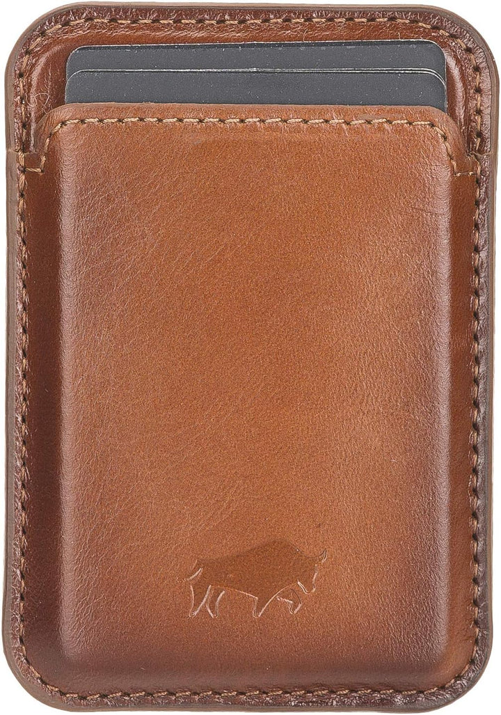 Solo Pelle Lederhülle + magnetische Geldbörse für das iPhone 12 Pro Max in 6.7 Zoll Case Leder Hülle