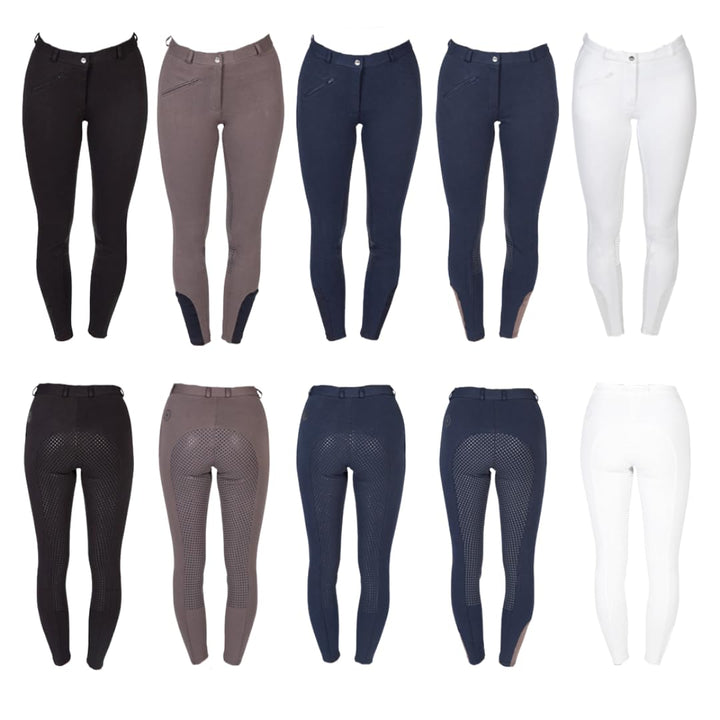 PFIFF Unisex Kinder Reithose Kinder Reithose Sanja 116 Blau-grau, 116 Blau-grau