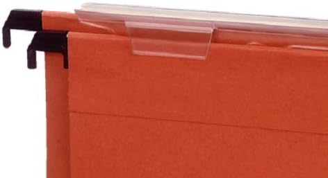 Esselte 25 Stück Hängemappen Gori – Kraftpapier orange Schublade Boden 30 mm Orange