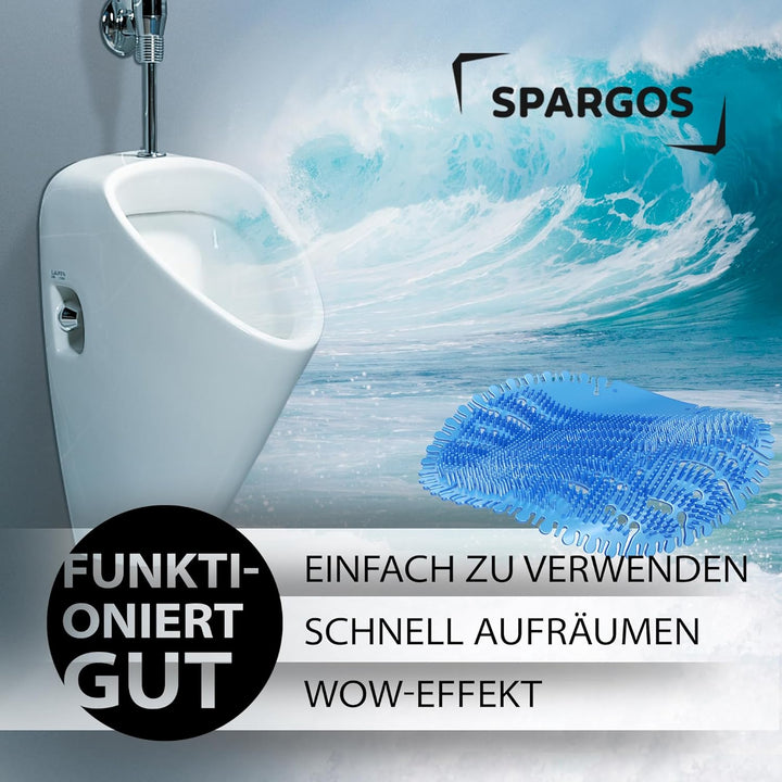 Urinalsieb mit Duft 12er-Pack Urinal Stein Spritzschutz Geruchsschutz für Toiletten im Badezimmerbür