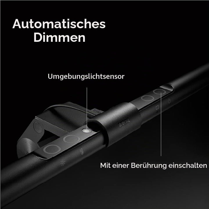 BenQ ScreenBar LED Monitor Lampe Schreibtischlampe bildschirmlampe mit Auto-Dimmen und Farbton-Anpas