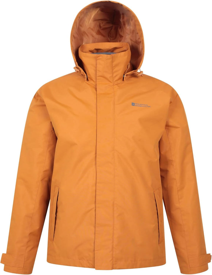 Mountain Warehouse Fell 3-in-1 Herren-Outdoor-Jacke - wasserdichte, atmungsaktive Regenjacke für Her