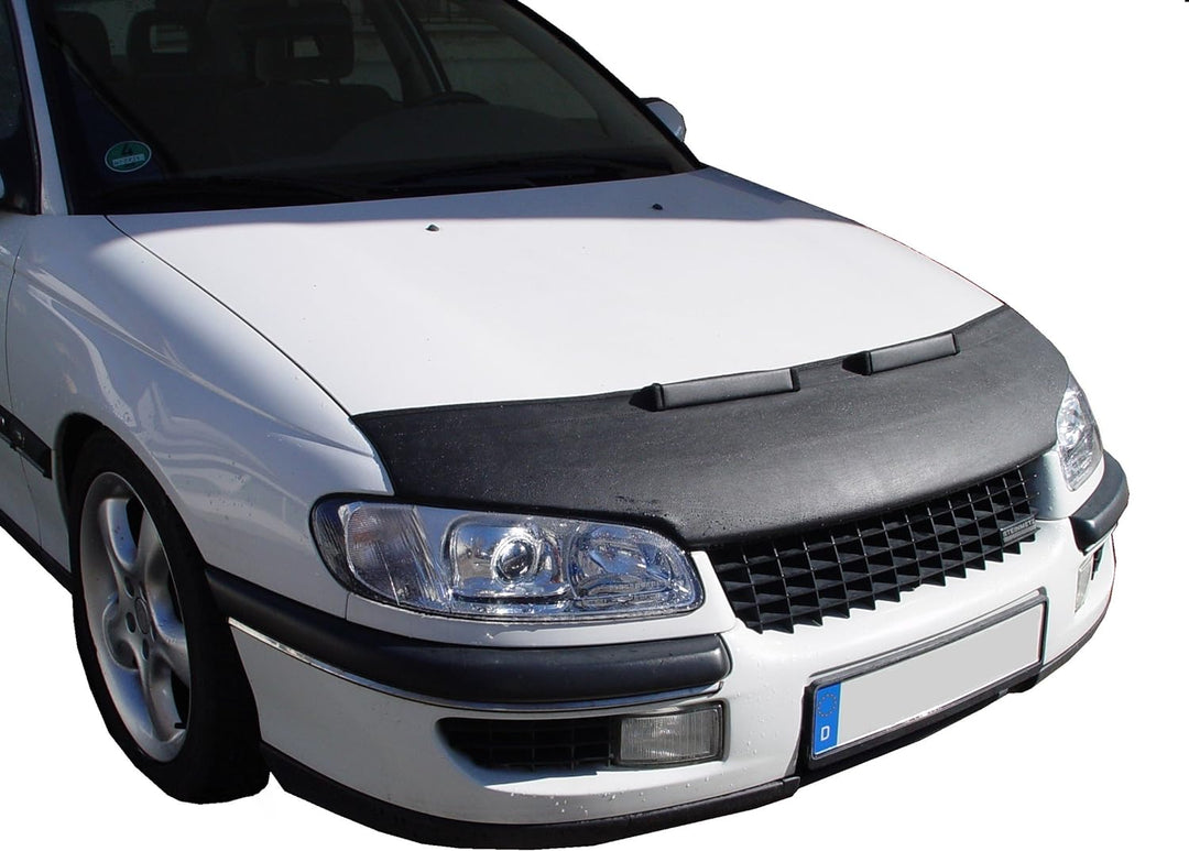 AB-00851 CARBON OPTIK Auto Bra kompatibel mit Opel Omega B 1 Bj. 1994-1999 Haubenbra Steinschlagschu