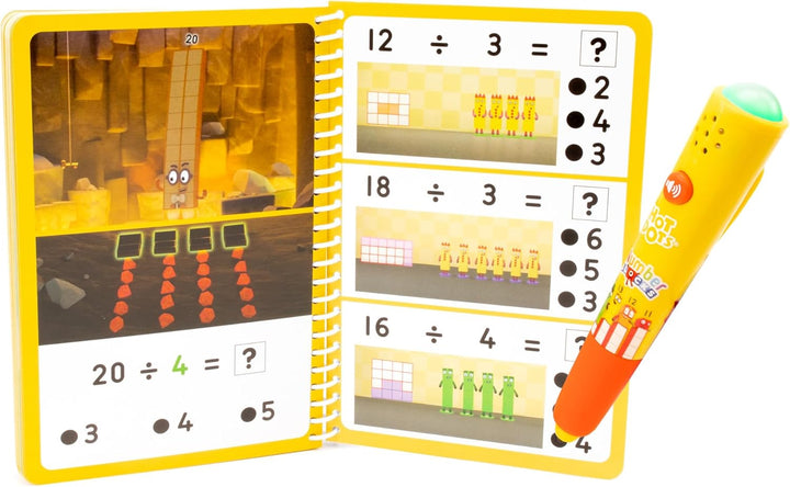 Learning Resources Hot Dots Numberblocks 11-20 Aktivitätsbuch mit interaktivem Stift, über 60 Aktivi